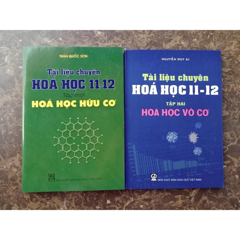 Sách - Combo Tài liệu chuyên hóa học 11-12 ( Hữu Cơ + Vô Cơ)