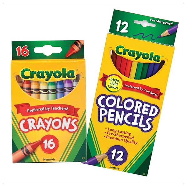 Bút Sáp 16 Màu Crayola