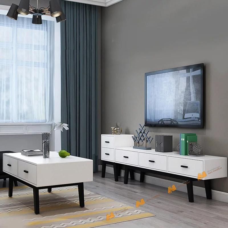Made in VN Kệ tivi gia đình gỗ mdf 17mm công ty Mộc Phát độ bền trên 30 năm sang trọng tiện nghi AN063