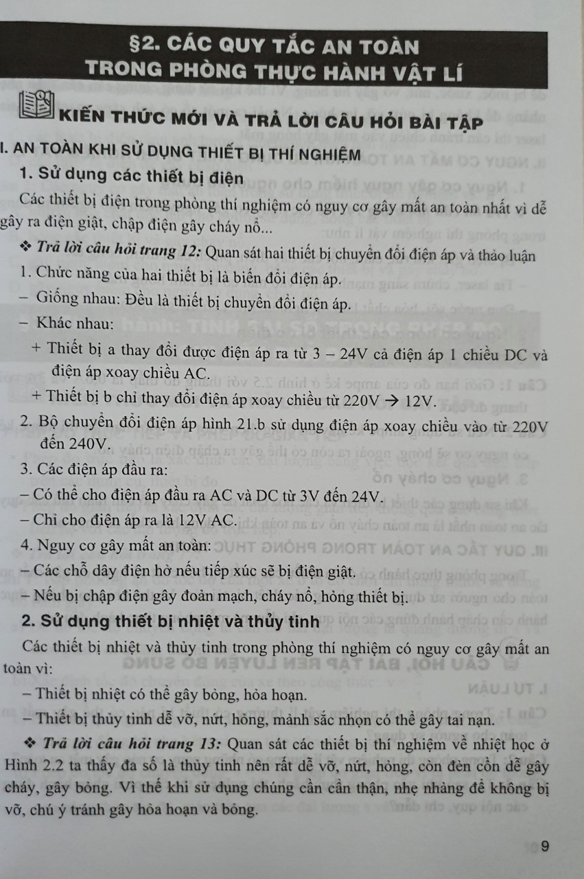 Hướng Dẫn Trả Lời Câu Hỏi Và Bài Tập Vật Lí 10 - Theo chương trình GDPT mới, bám sát SGK Kết nối tri thức và cuộc sống - ( HA)