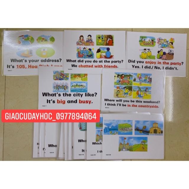 FLASHCARD mẫu câu Tiếng anh lớp 5 (BGD)