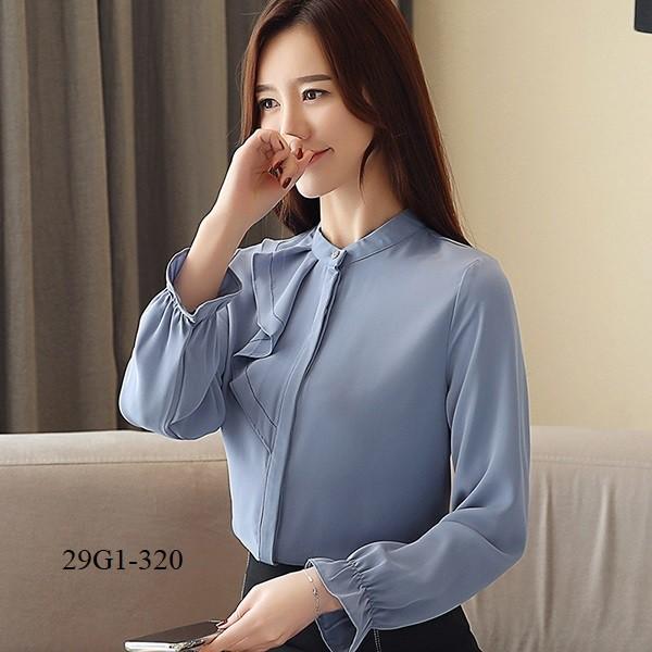 ÁO SƠ MI CÔNG SỞ PHỐI BÈO CAO CẤP -G1-320