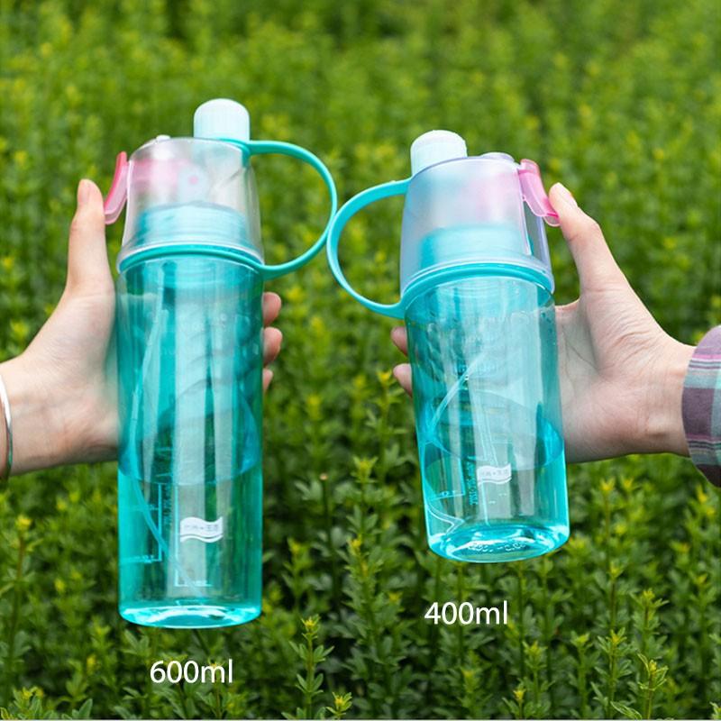 BÌNH ĐỰNG NƯỚC THỂ THAO S-8520 CÓ ĐẦU XỊT PHUN SƯƠNG BẰNG NHỰA PC