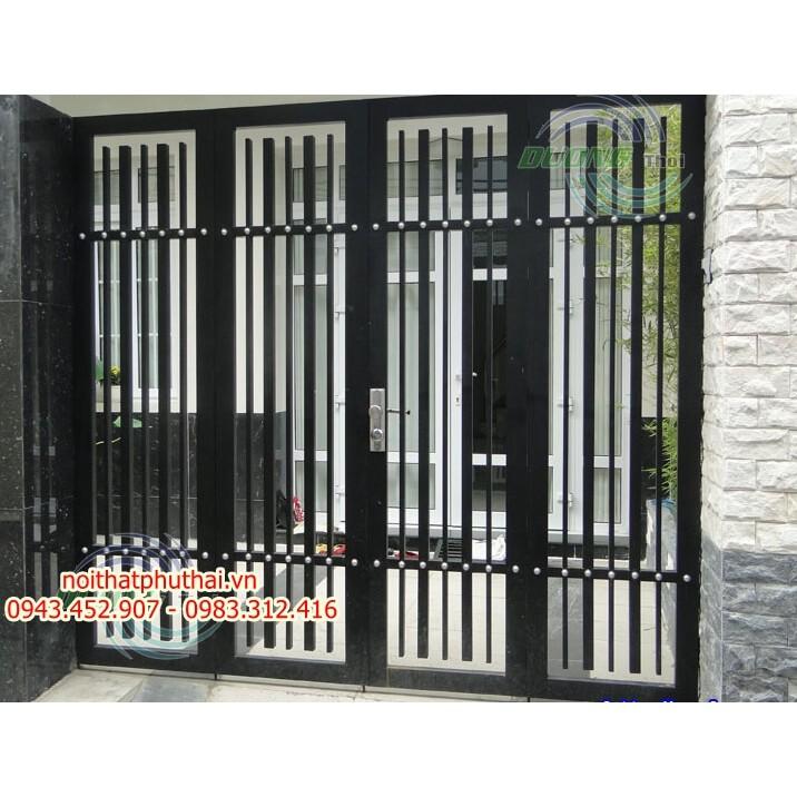 MẪU CỬA CỔNG SẮT HIỆN ĐẠI CHO BIỆT THỰ NHÀ PHỐ