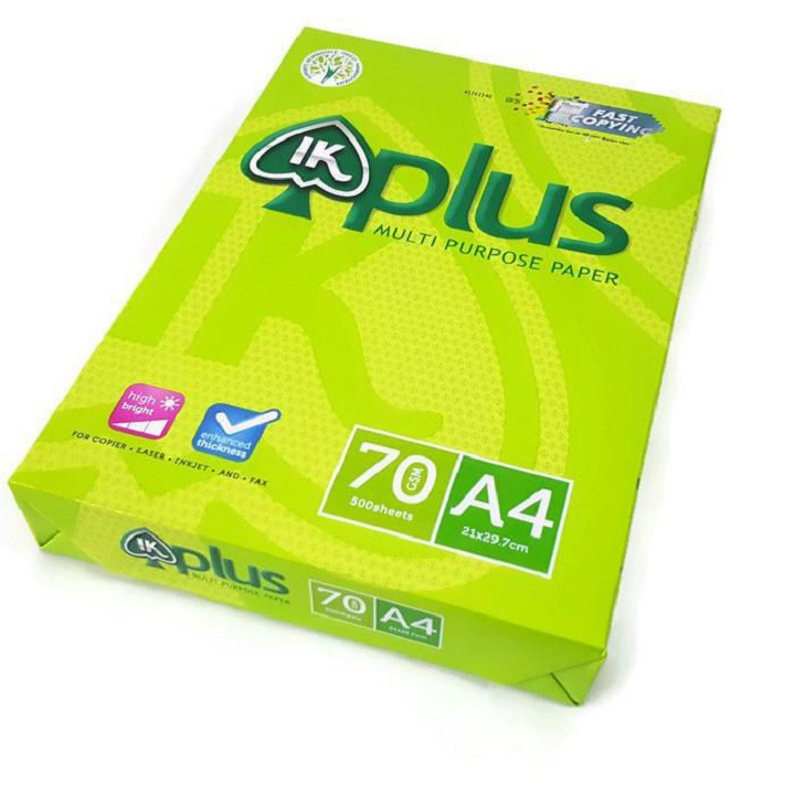 Giấy A4 IK Plus 80gsm