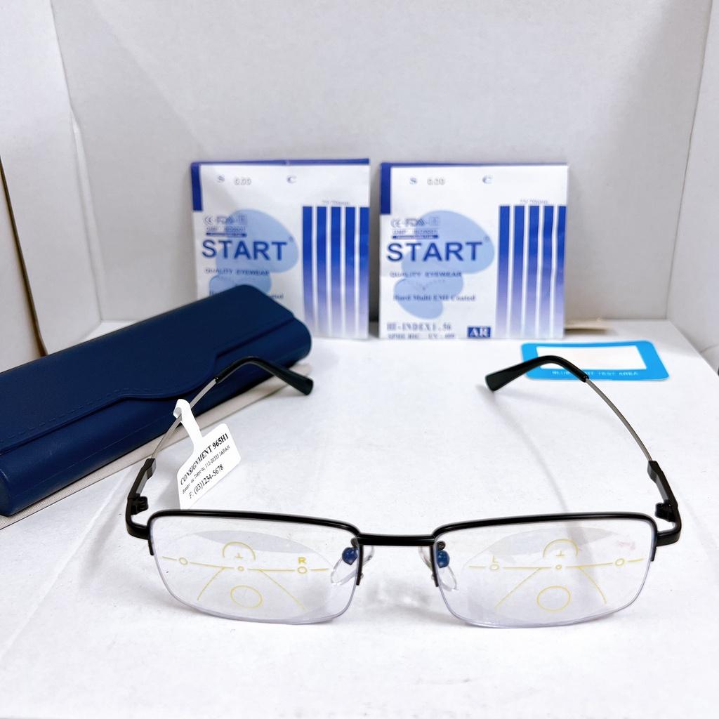 Kính viễn thị, lão thị trung niên Đa tròng đa khoảng cách nhìn tiện lợi KDT367UNIQUI hàngchống mỏi antiblue