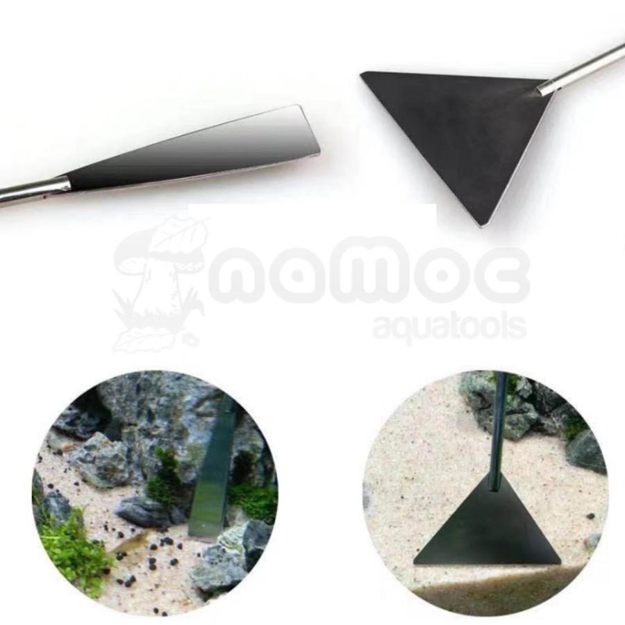 San Nền Inox - Làm Phẳng Nền Phụ Kiện Setup Bể Cá Cảnh, Thuỷ Sinh