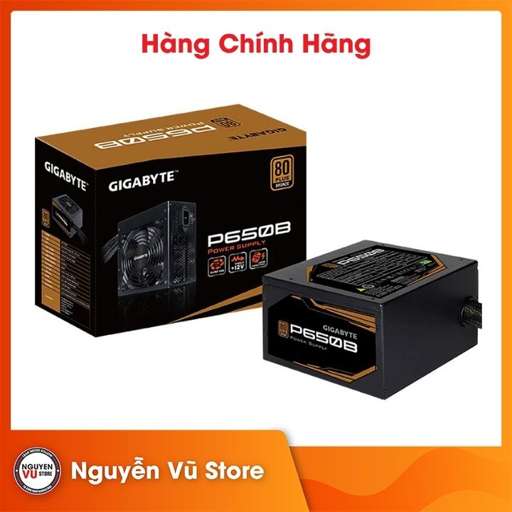 Nguồn GIGABYTE GAGP P650B 650W - Hàng Chính Hãng