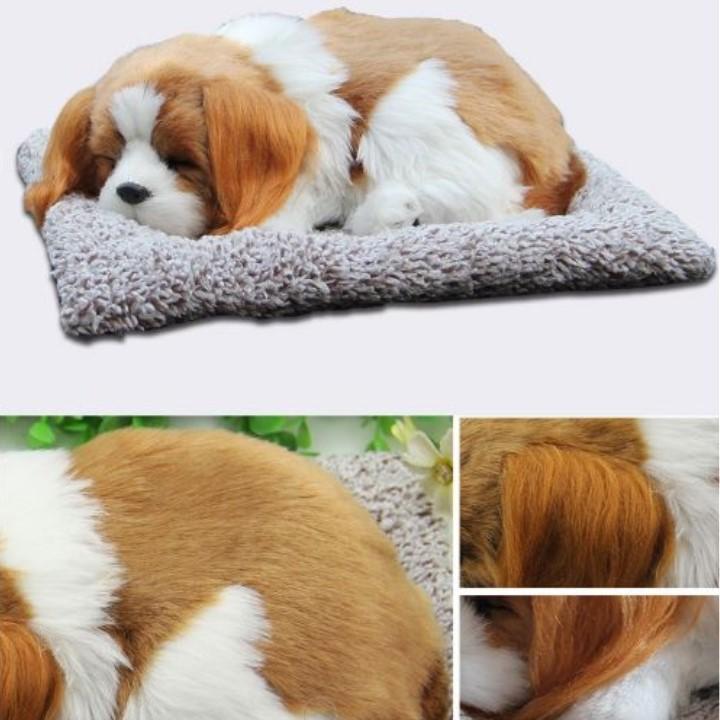 CHÚ CHÓ THAN HOẠT TÍNH KHỬ MÙI & TRANG TRÍ TAPLO Ô TÔ LOẠI LỚN 28CM X 21CM