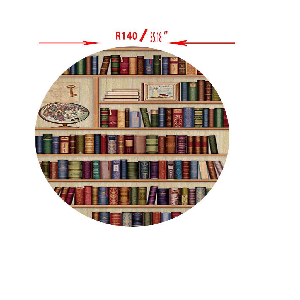 Waterproof  Round Tablecloth Round Table Cover for Table Dia 59inch