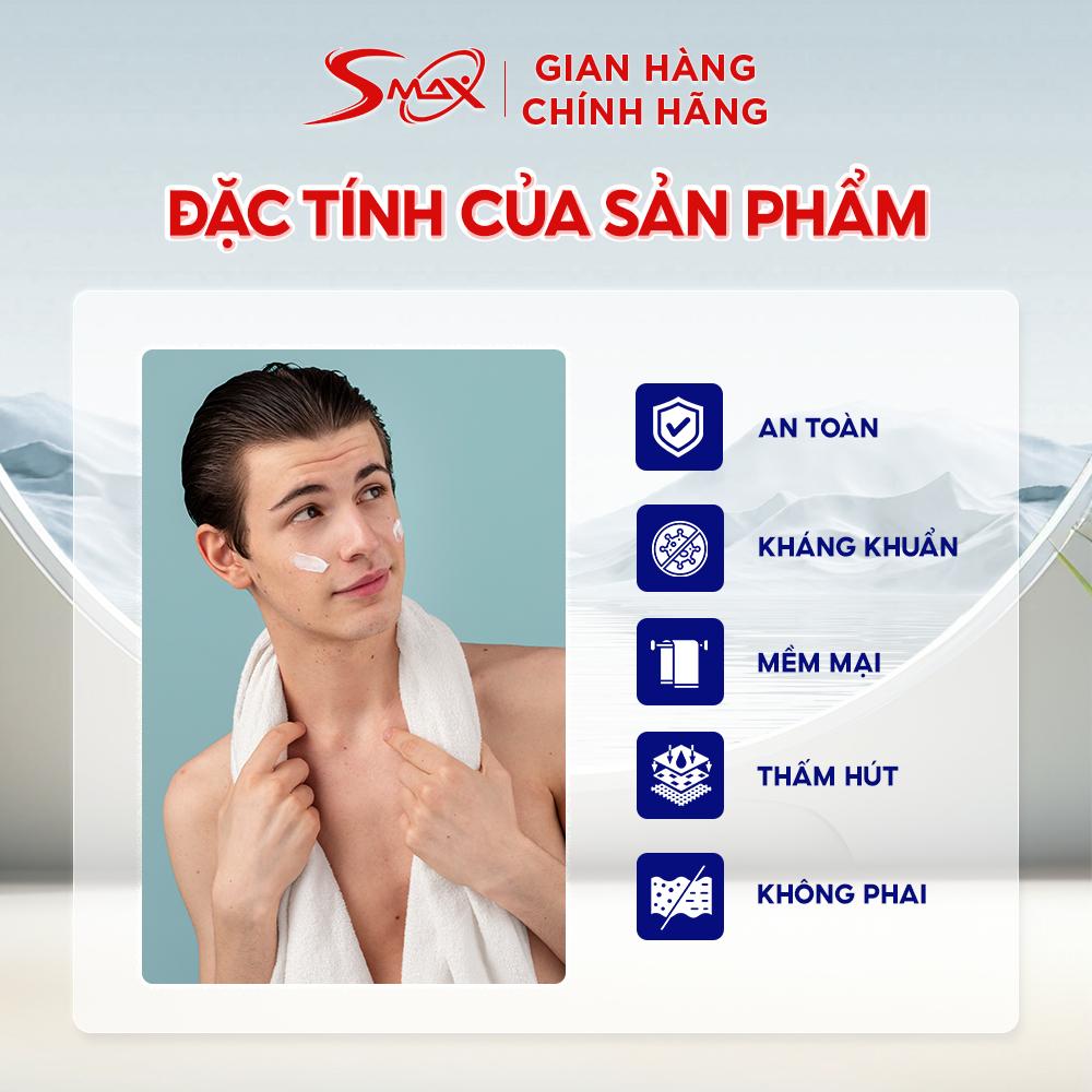 Combo 2 Khăn Tắm 60cmx120cm, 3 Khăn Mặt 30cmx50cm Cotton Chất Liệu Cao Cấp, Thấm Hút Tốt, Đa Sắc Màu