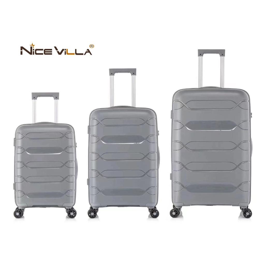 Vali Nhựa Dẻo PP Thời Trang NiceVilla Chống Va Đập Size 20inch &amp; 24inch &amp; 28inch