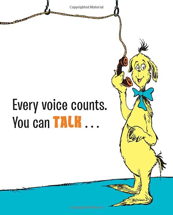 Dr. Seuss's Every Voice Counts!: Make Yourself Heard! (Dr. Seuss's Gift Books)