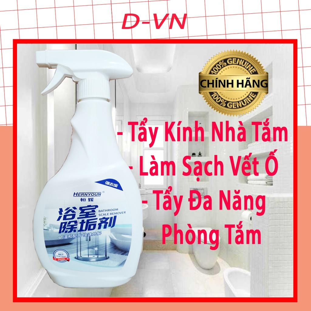 Tẩy Cặn Canxi Vách Kính - Vệ Sinh Nhà Tắm - Dung Dịch Tẩy Cặn Canxi, Tẩy Rửa Nhà Tắm, Vòi Sen, Gạch Men Cực Mạnh