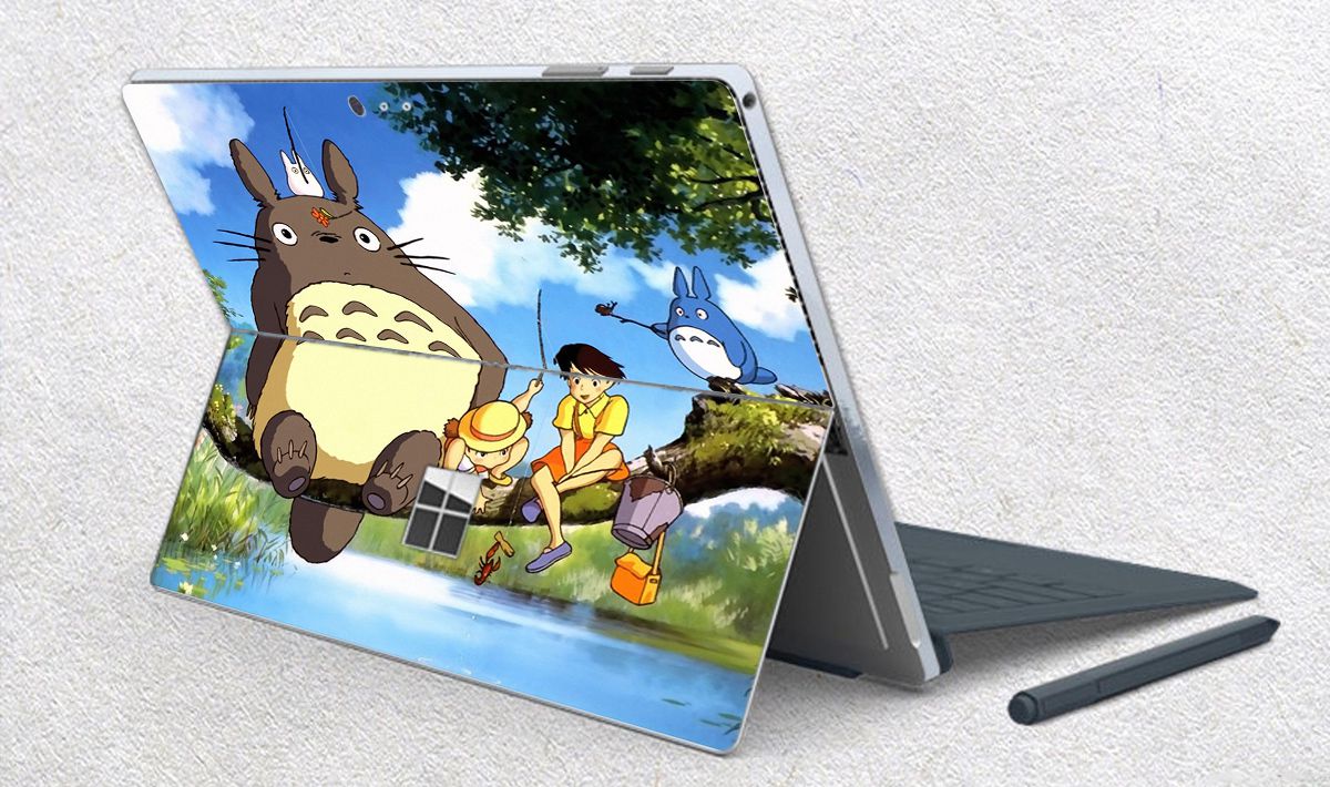 Skin dán hình Ghibli Studio cho Surface Go, Pro 2, Pro 3, Pro 4, Pro 5, Pro 6, Pro 7, Pro X