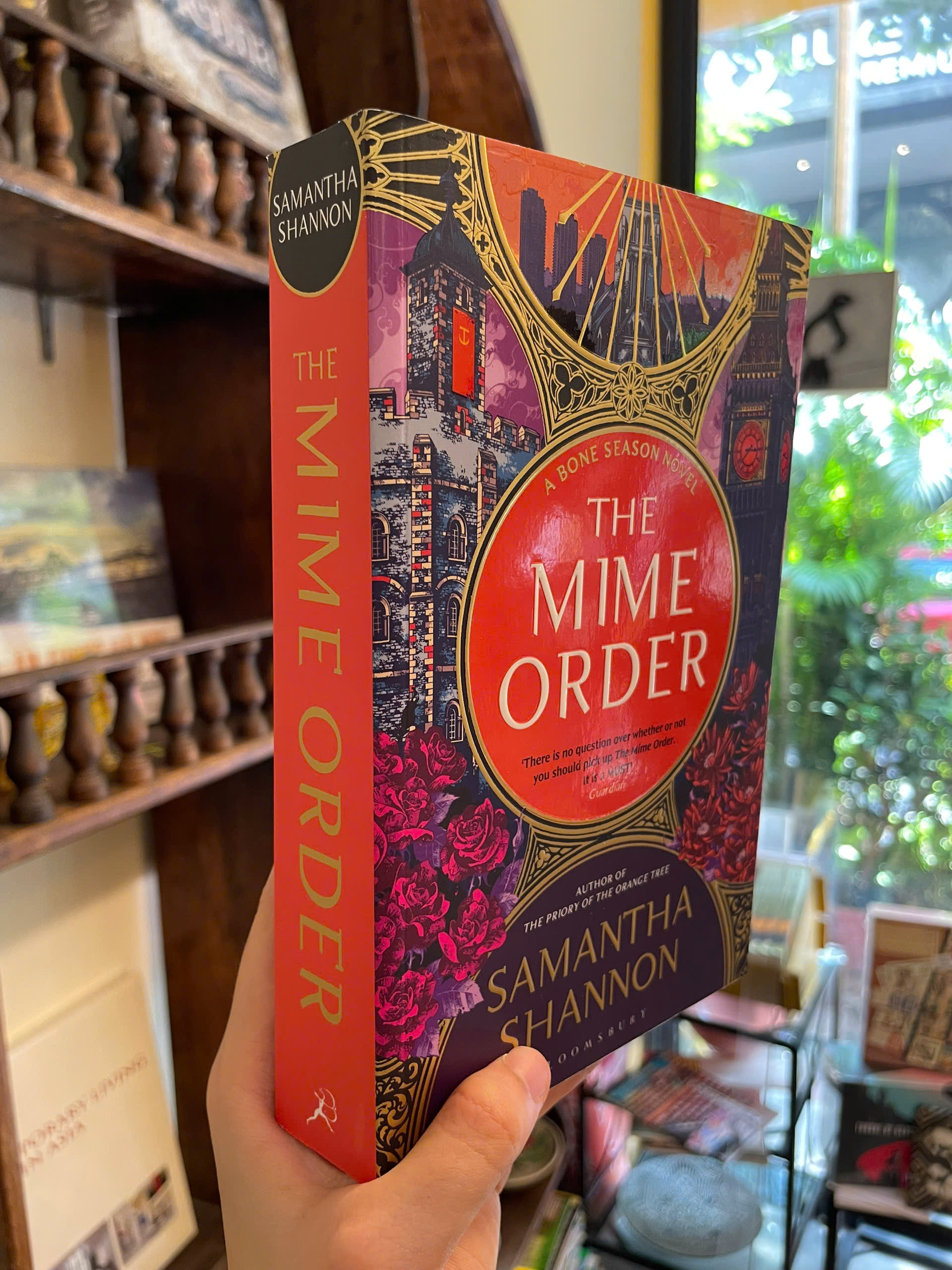 Sách - The Mime Order by Samantha Shannon - Fantasy/Dystopia/Young Adult book in English - Ngoại Văn