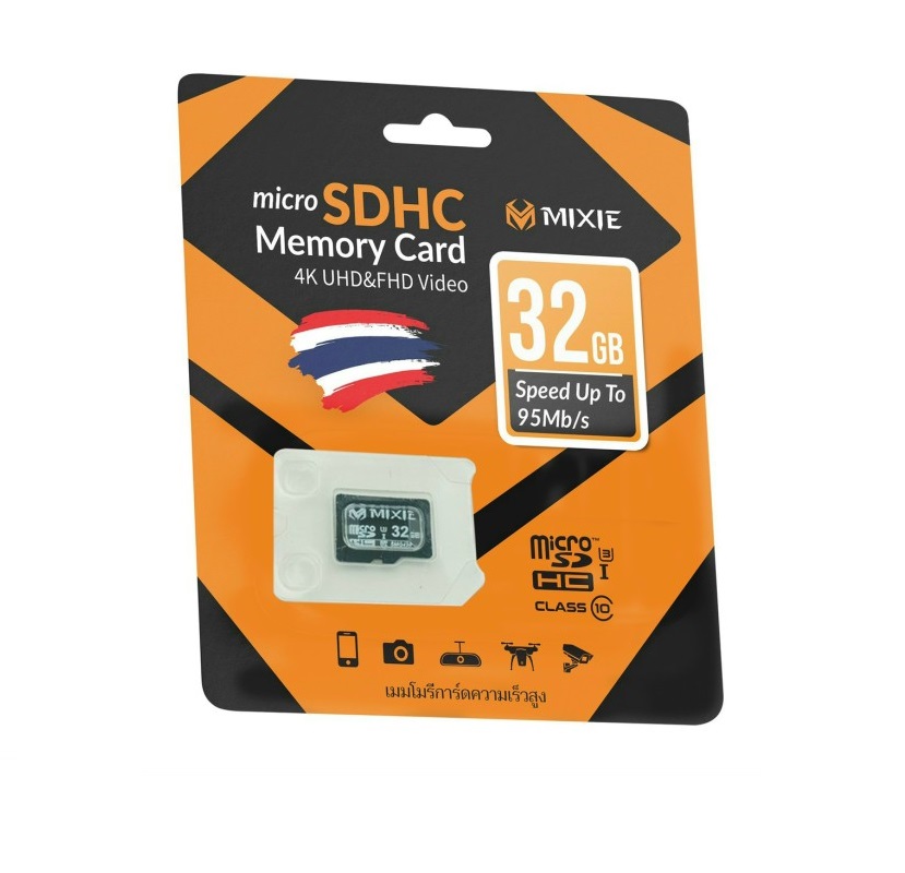 Thẻ nhớ 32GB/64GB MIXIE MicroSD Class10 U3-Hàng Chính Hãng