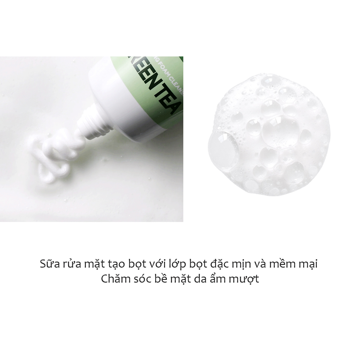 Sữa rửa mặt tạo bọt Tràm Trà Lành tính, Sạch mụn Tenzero Balancing Foam Cleanser Tea Tree 100ml