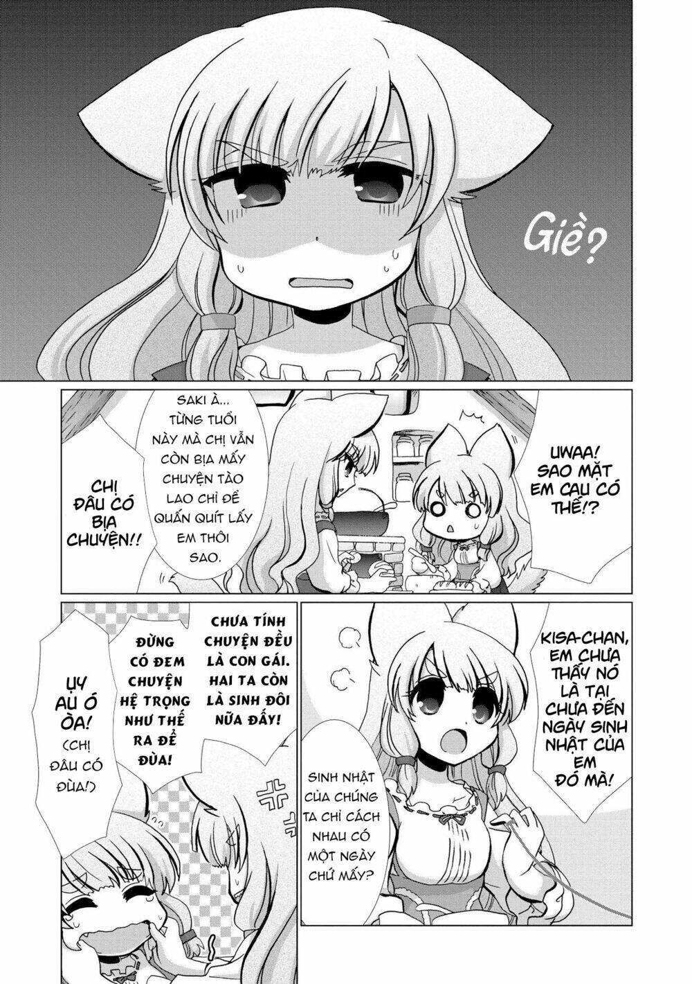 kisa và saki và sợi chỉ đỏ chapter 1 6