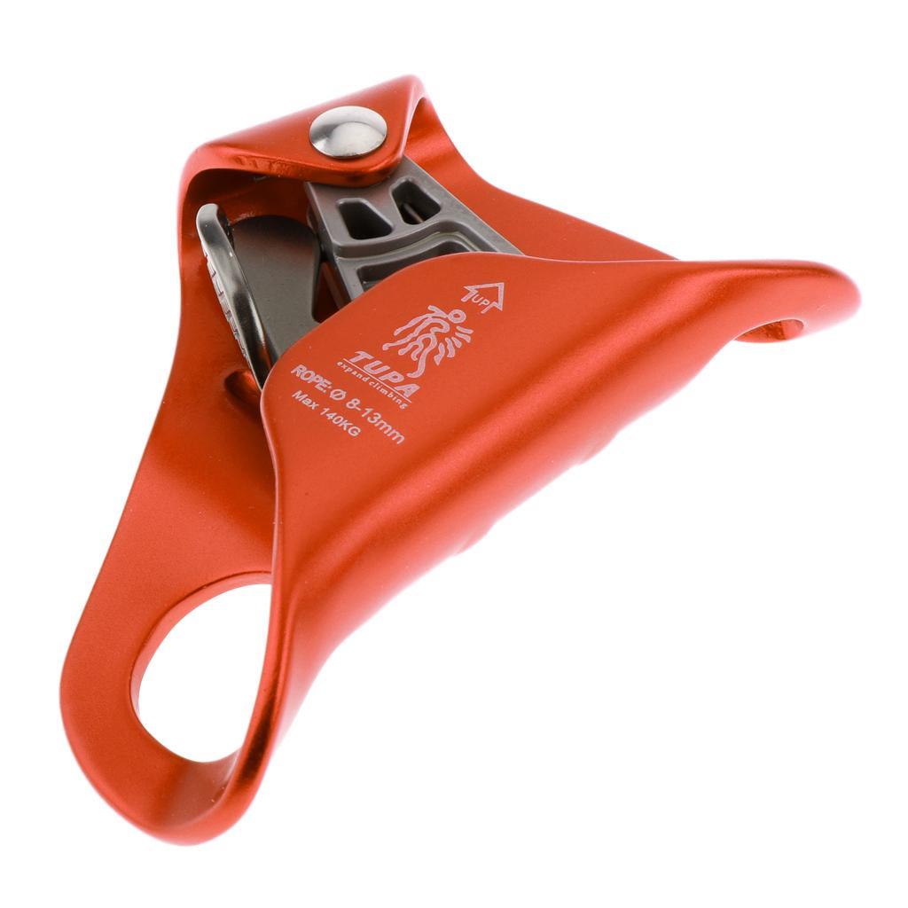 Climbing Chest Ascender Mountaineering Riser Rappelling Equipment Orange