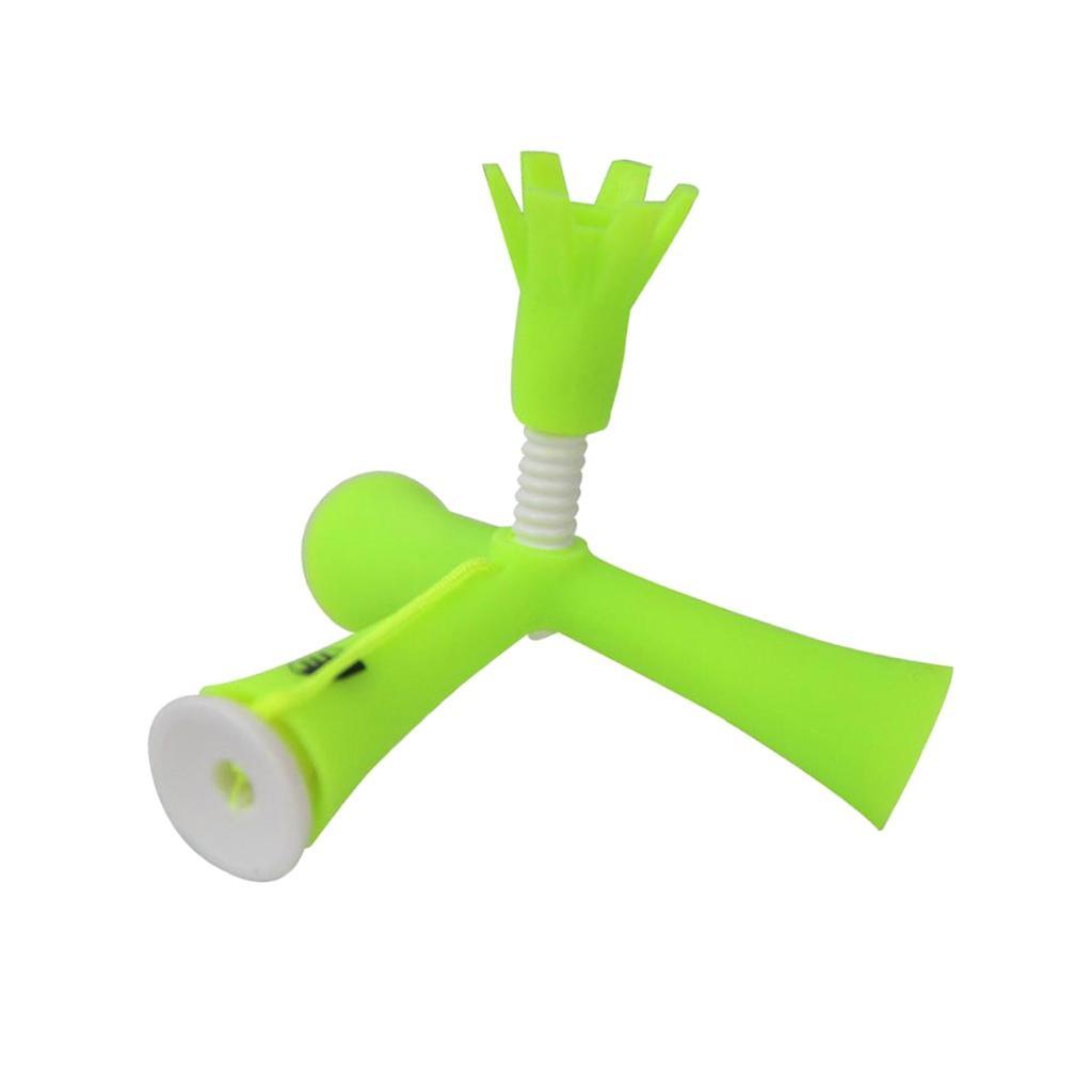 2-3pack Plastic Golf Driving Range Practice Tee Holder Tees Divot Tool Green