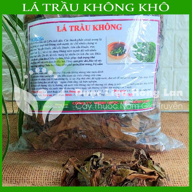 500g Lá Trầu Không khô sạch loại 1