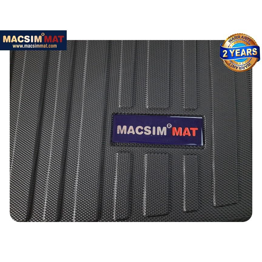 Thảm lót cốp xe ô tô Kia K3 2013-2017 nhãn hiệu Macsim hàng loại 2