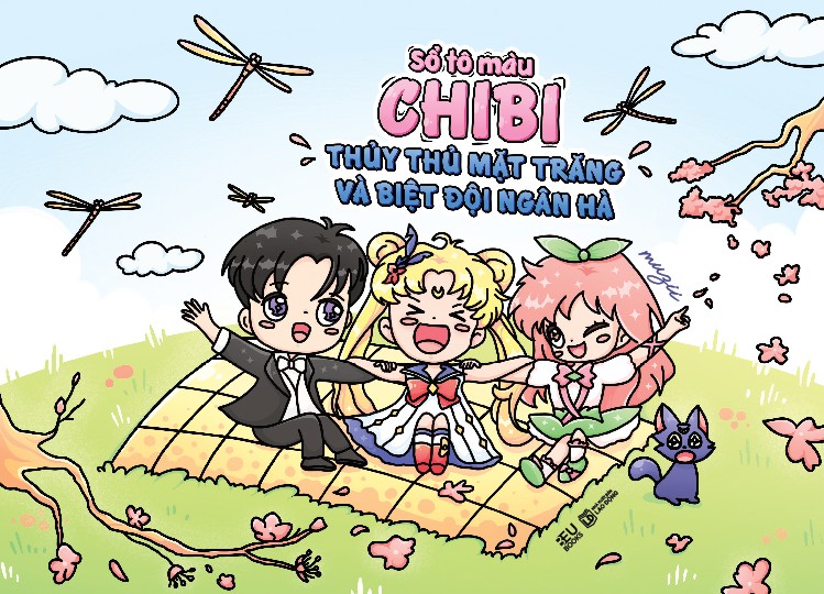 Sổ Tô Màu Chibi: Thủy Thủ Mặt Trăng Và Biệt Đội Ngân Hà