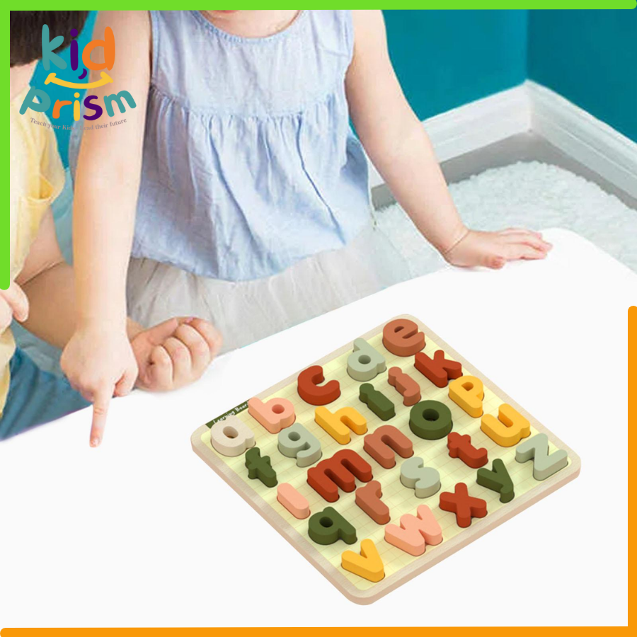Bộ 26 chữ cái bằng gỗ giúp bé học tiếng anh thông minh