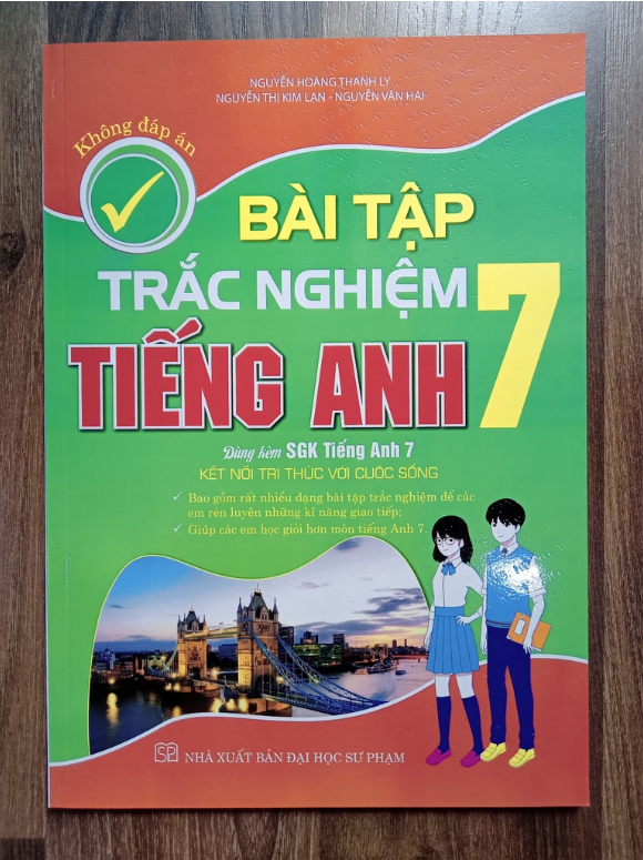 Sách - Bài tập trắc nghiệm Tiếng Anh 7 Kết nối tri thức với cuộc sống