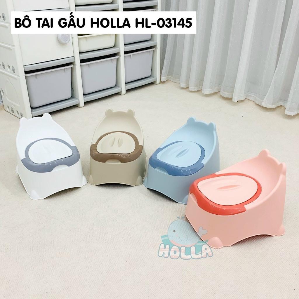 Bô Holla tập đi vệ sinh làm từ nhựa nguyên sinh an toàn cho bé, mã HL - 03145