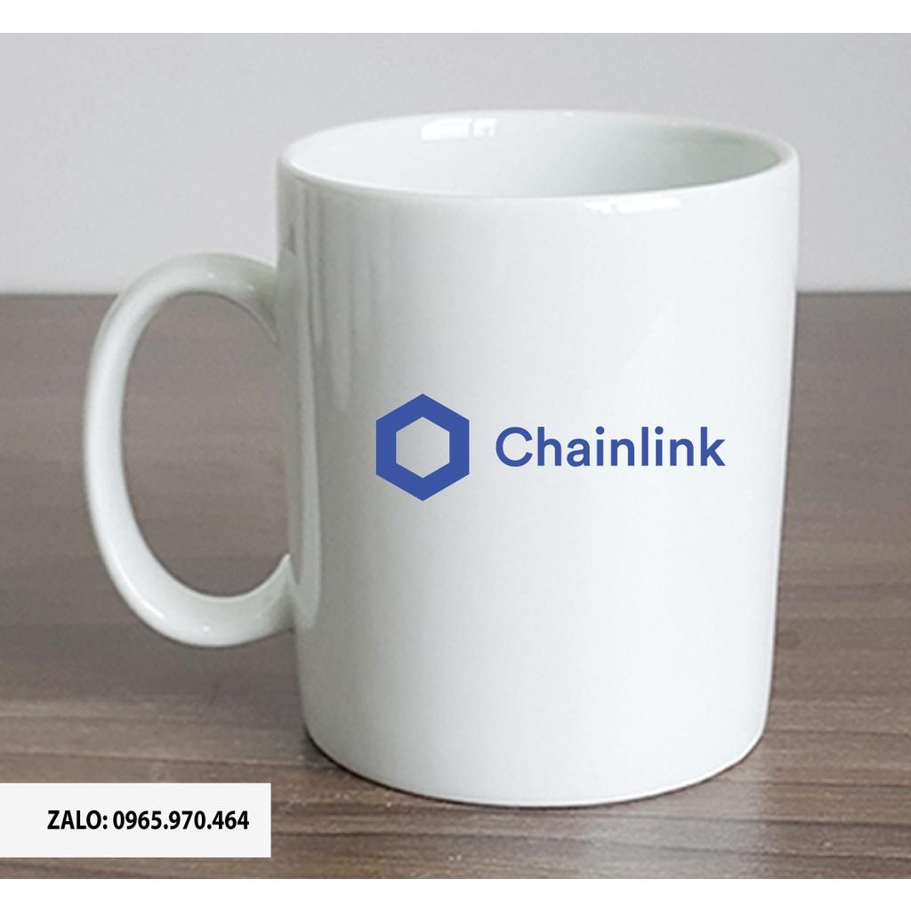 Ly Sứ Có Quai Họa Tiết Đồng Coin CHAINLINK - In hình lên ly sứ, cốc theo yêu cầu của bạn - IN HÌNH LÊN LY LỚP, CÔNG TY