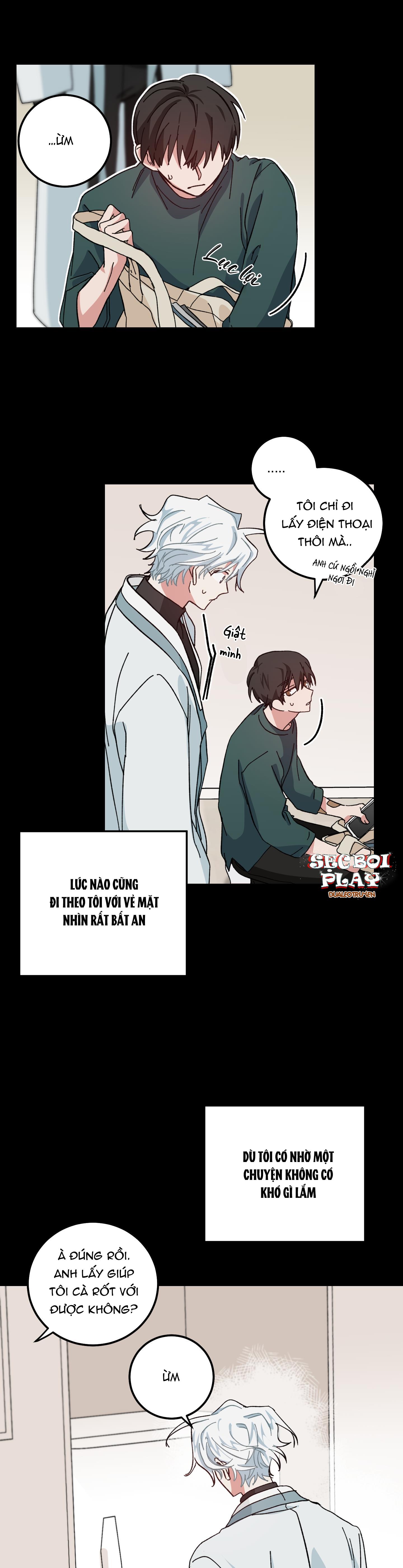 yêu tôi đi, thần hộ mệnh chapter 4 17