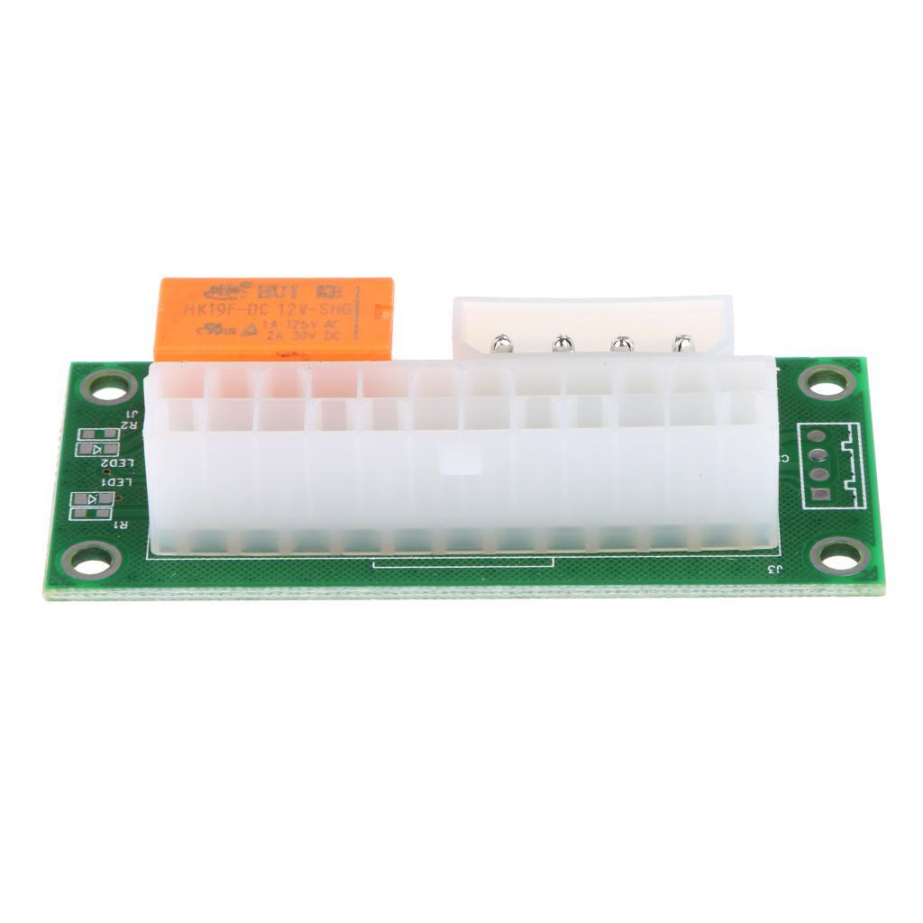 24Pin Multiple PSU Power Supply Sync Starter 4Pin Interface Connector