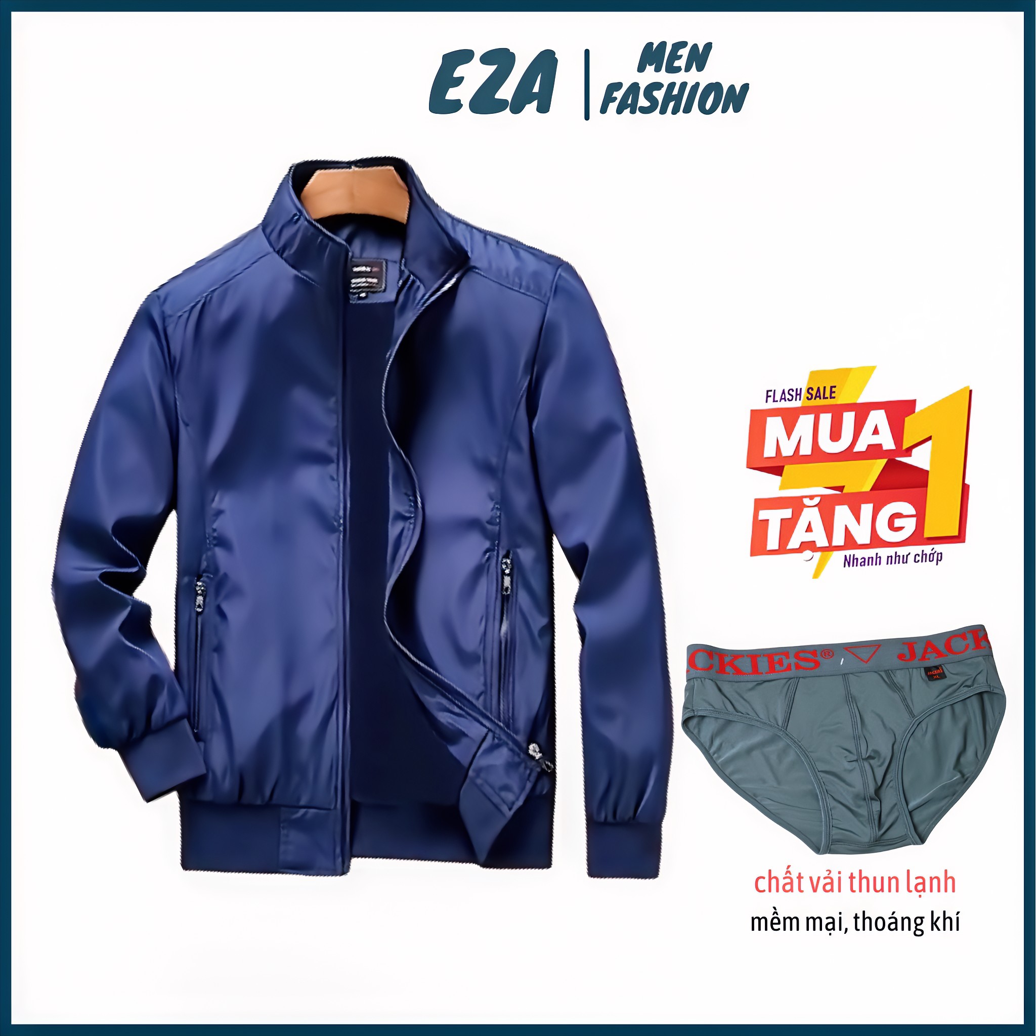 Áo khoác dù nam DokaFashion giá tốt, giảm giá giữ ấm và chống nắng , chống tia UV