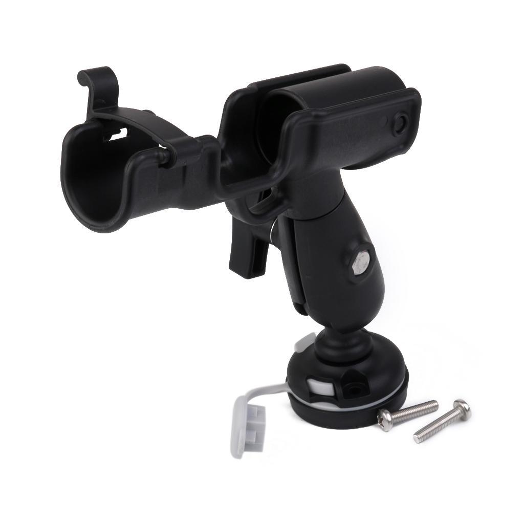 Adjustable Fishing Rod Holder Boat Mount Rack Kayak Side Flush Tackle Marine
