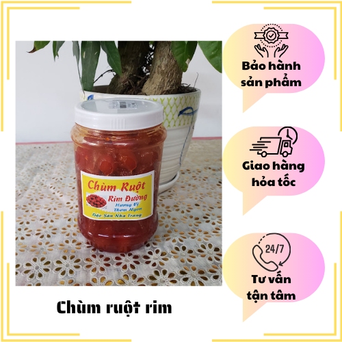 Đặc Sản Nha Trang - Chùm Ruột Rim Đường Chua Ngọt, Seavy Hộp 500g