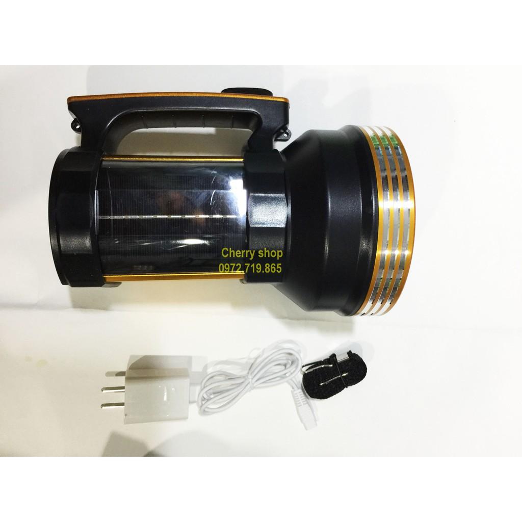 ĐÈN PIN TÍCH HỢP NĂNG LƯỢNG MẶT TRỜI SIÊU SÁNG LED SẠC ĐIỆN CHỐNG NƯỚC ĐA NĂNG MÃ F8