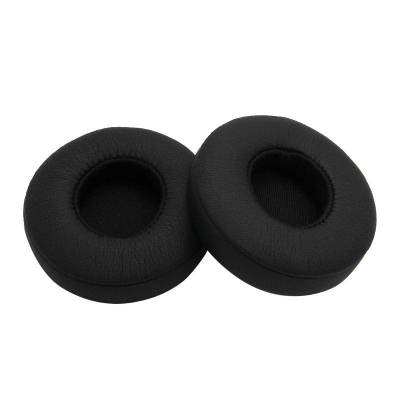 HSV 1Pair Leather Earpads Soft Sponge Ear Cushion Cover for beats Solo3.0 Headset