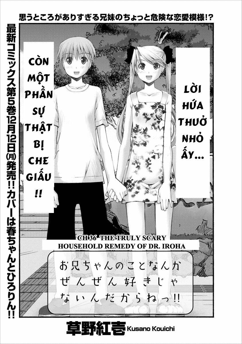 oniichan no koto nanka zenzen suki ja nai n da kara ne!! chapter 36 4