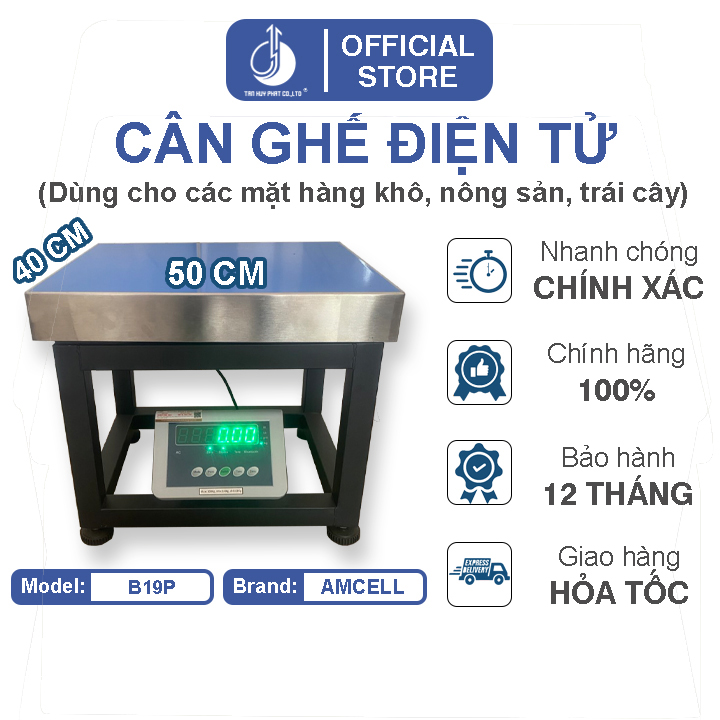 Cân Ghế Điện Tử B19P-40X50CM