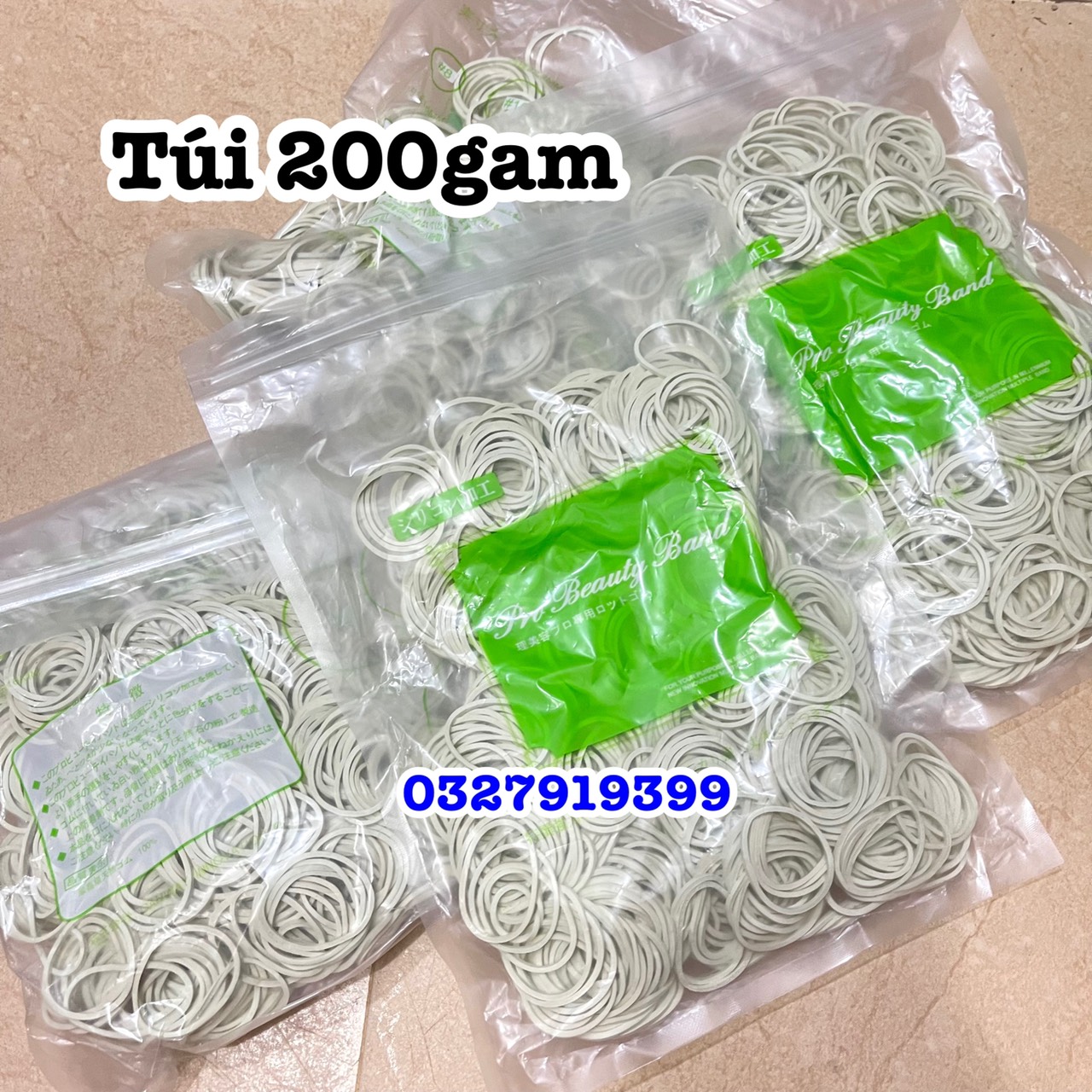 Dây thun chịu nhiệt , chống nhiệt cao cấp - túi 200g