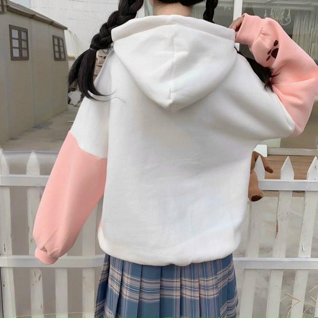 ÁO HOODIE IN HÌNH CUTE RROM &lt;60KG