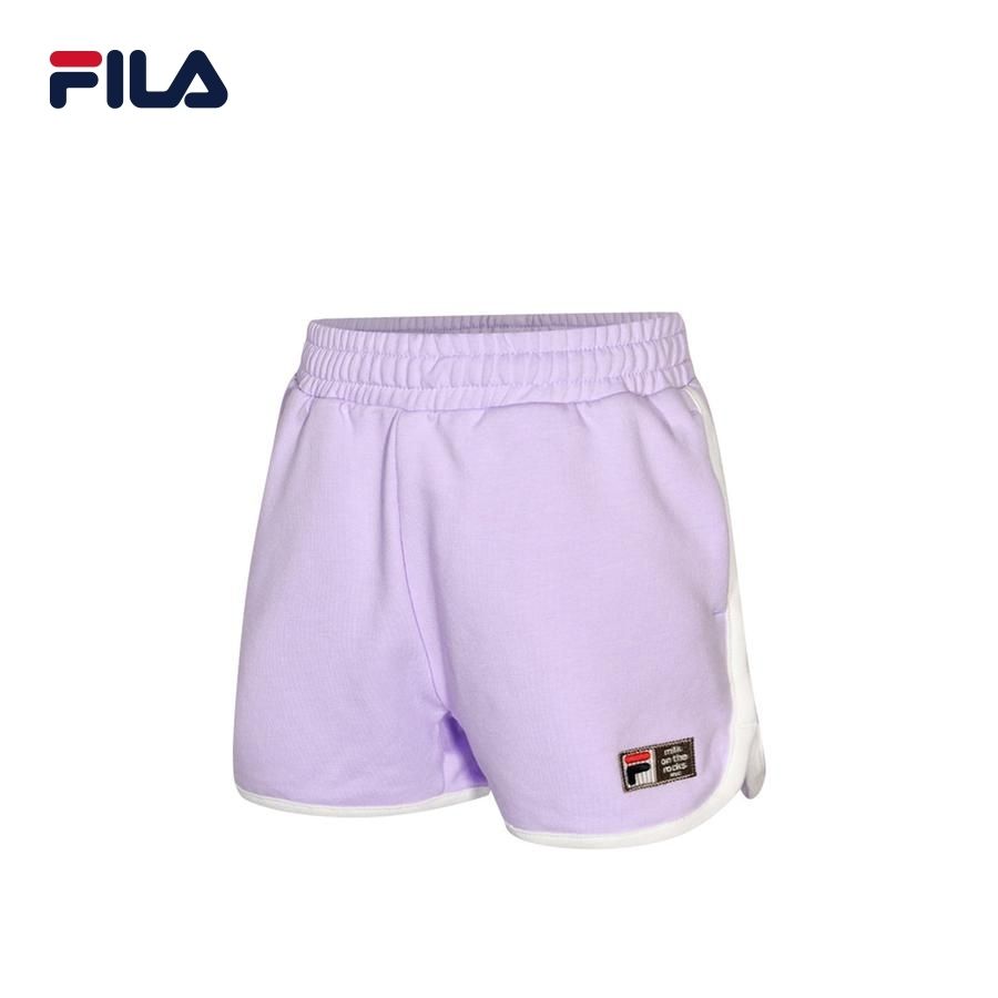 Quần ngắn chất thun thể thao trẻ em Fila Milk On The Rock - FK2FPD2M01X