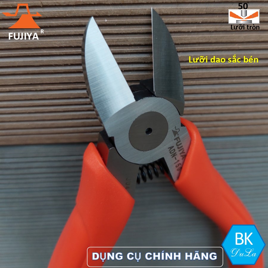 Kìm cắt đa năng lưỡi tròn 150mm Fujiya ADN-150 Công nghệ Nhật Bản