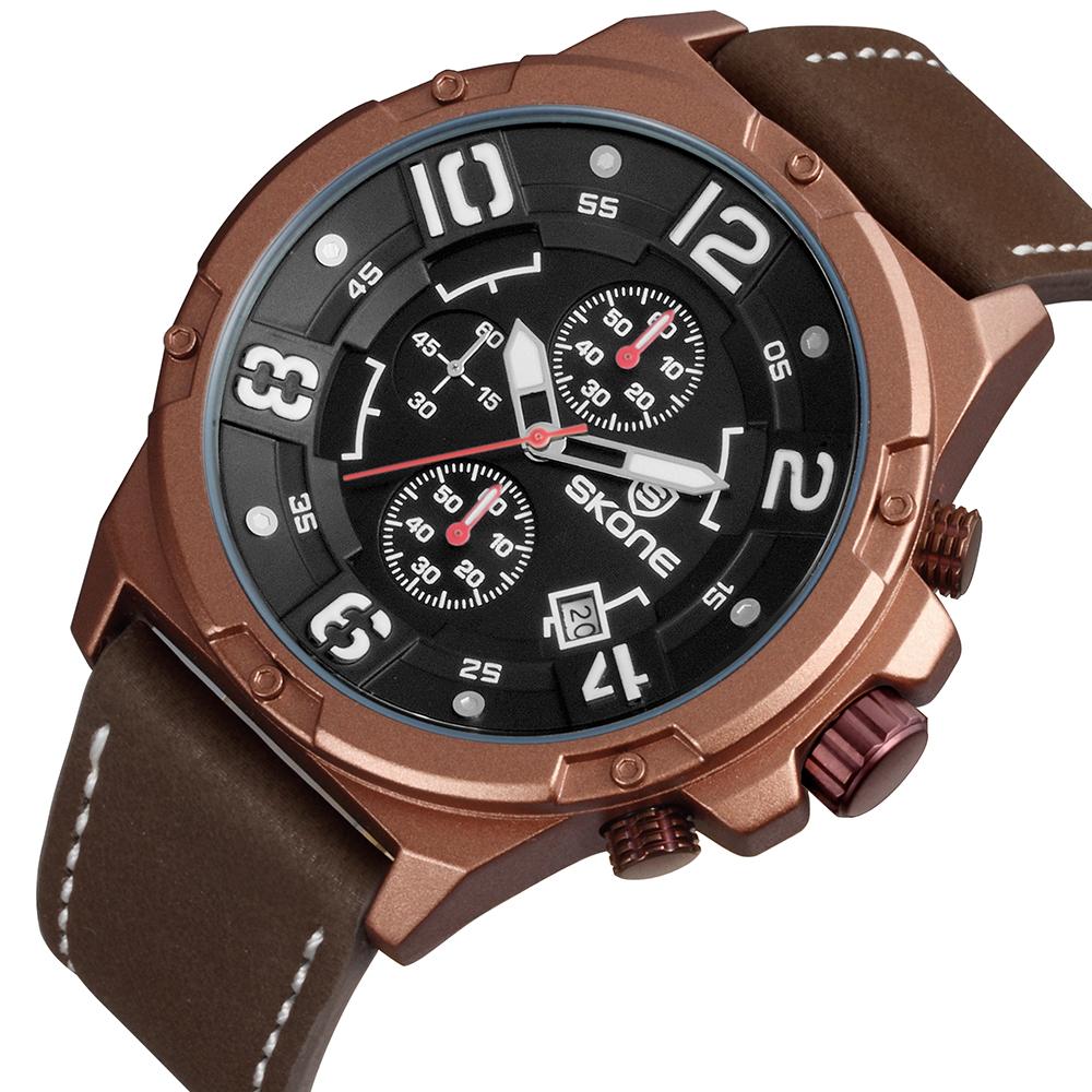 Đồng hồ SKONE Fashion Casual thạch anh chống nước 3ATM