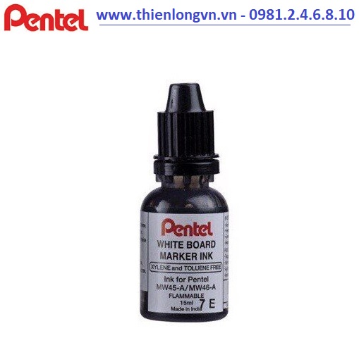 Mực bút dạ bảng Pentel - MWR401 màu đen