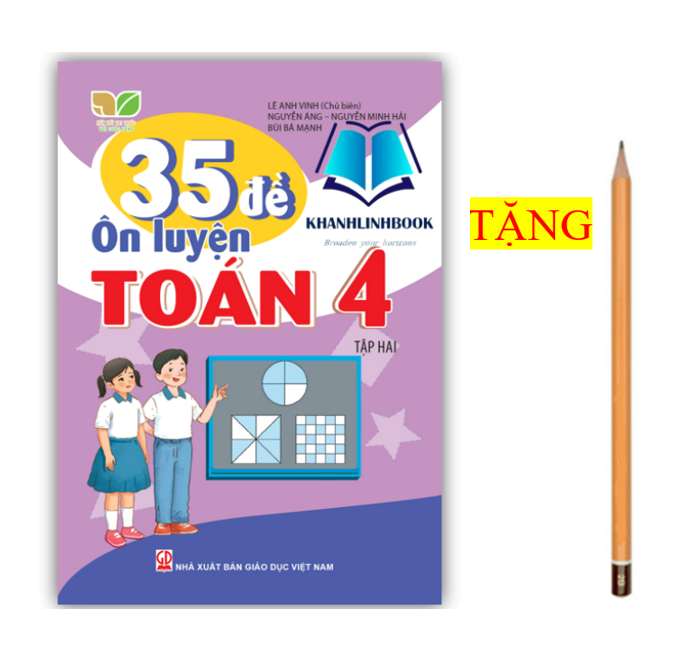 Sách - 35 Đề ôn luyện Toán 4 tập 2
