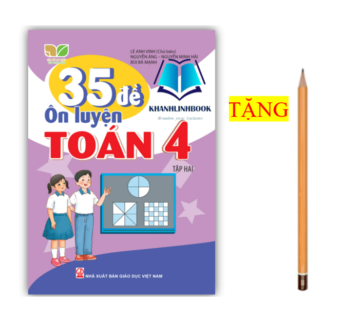 Sách - 35 Đề ôn luyện Toán 4 tập 2 (Kết nối tri thức với cuộc sống)