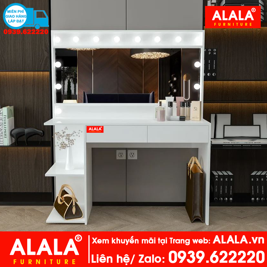 Bàn trang điểm ALALA811 cao cấp - Thương hiệu ALALA 